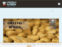 Tablet Screenshot of elmonstruodelasgalletas.com